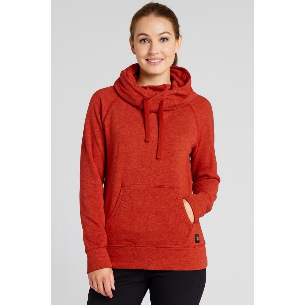 The North Face Pullover Hoodie Women’s Size XS 3 Panel Hood Funnel Neck Pocket